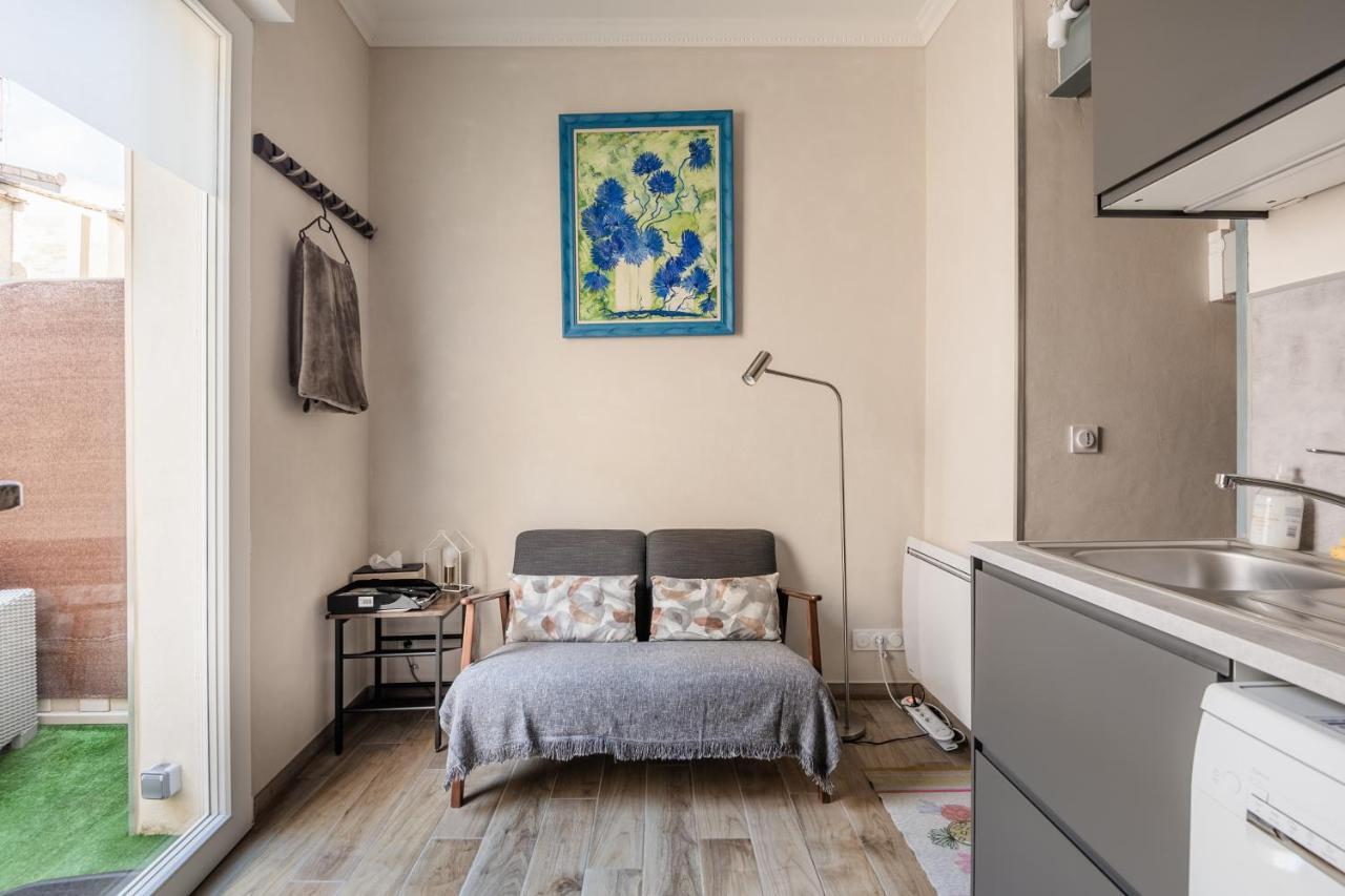 Studio En Duplex-Aircon-Terrasse-Parking-Calme Bordeaux Luaran gambar